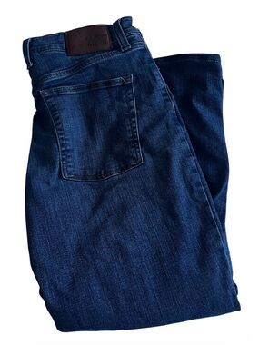 L.L. Bean Lined Jeans Mens 34x28 Blue Denim Thermal Waffle Lined Workwear 511520